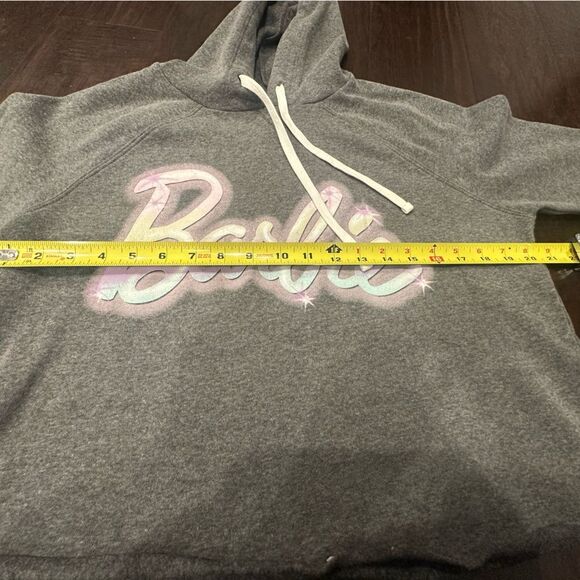 NWT Barbie Grey Women’s Hoodie Sweater size Medium by Grayson Threads - Picture 9 of 9